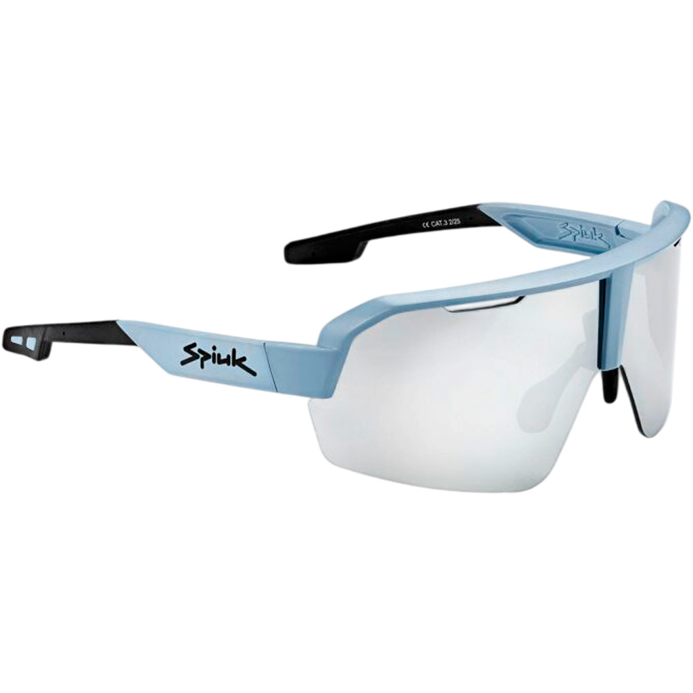 Spiuk dabbel azul lente espejo plata gafas ciclismo