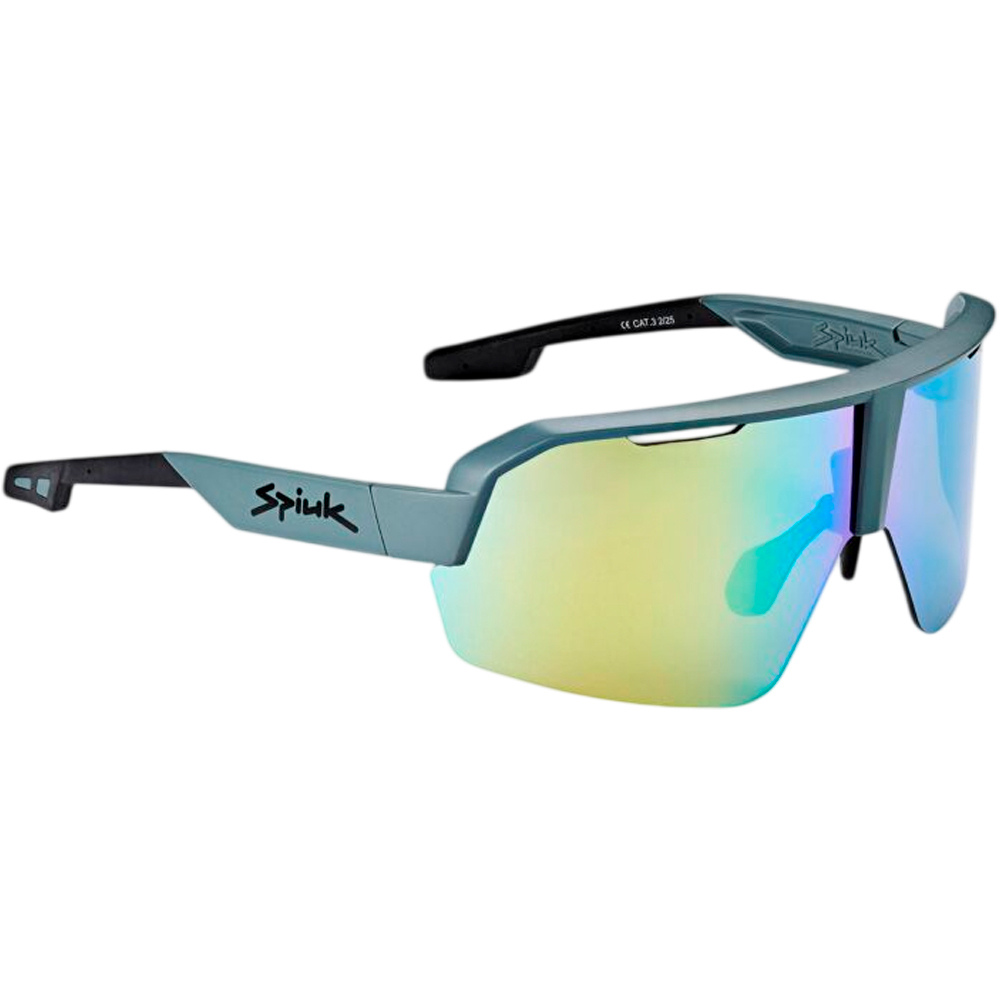 Spiuk dabbel verde lente espejo amarillo gafas ciclismo