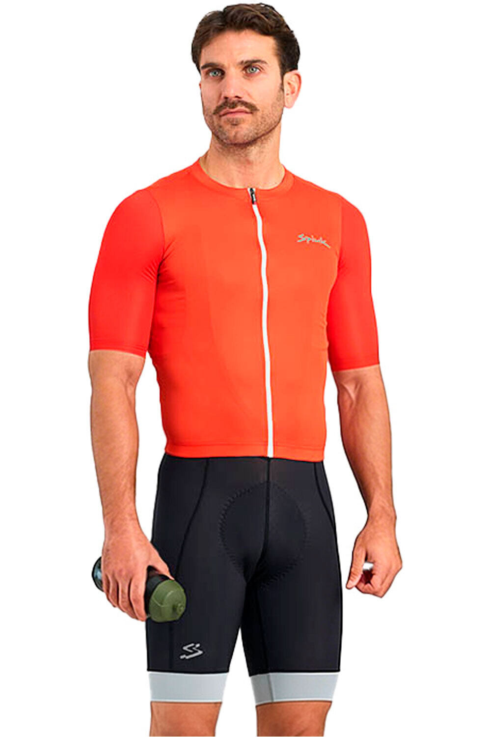 Anatomic maillot manga corta hombre Naranja (M)