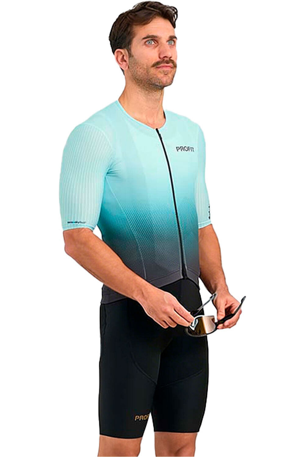 Profit summer maillot manga corta hombre Verde