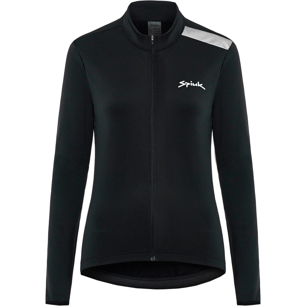 Anatomic maillot manga larga mujer Negro (M)