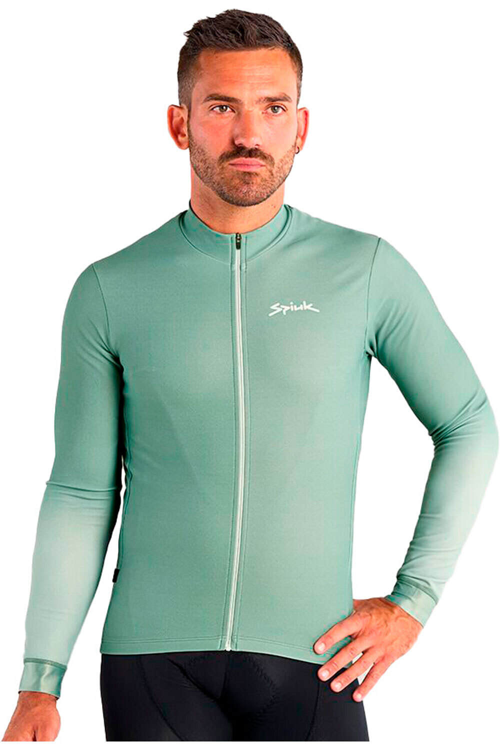 Aunic maillot manga larga hombre Verde
