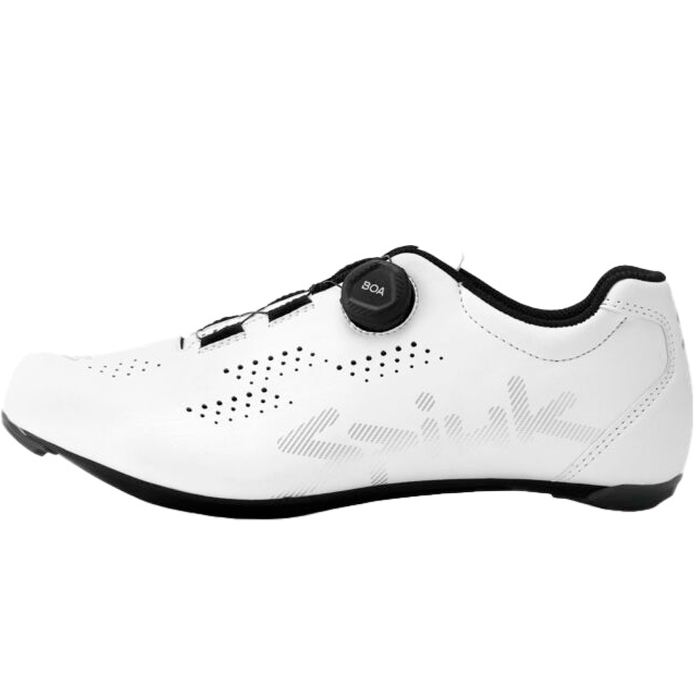 Ruta road zapatillas ciclismo carretera Blanco (43)