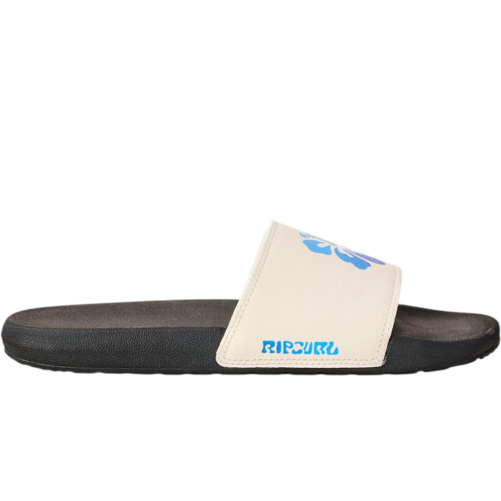 Icons bloom slide chanclas hombre Negro (37)