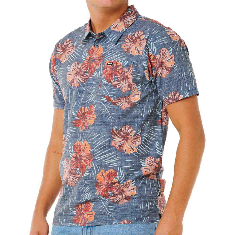 Rip Curl sessions aerotech polo manga corta hombre