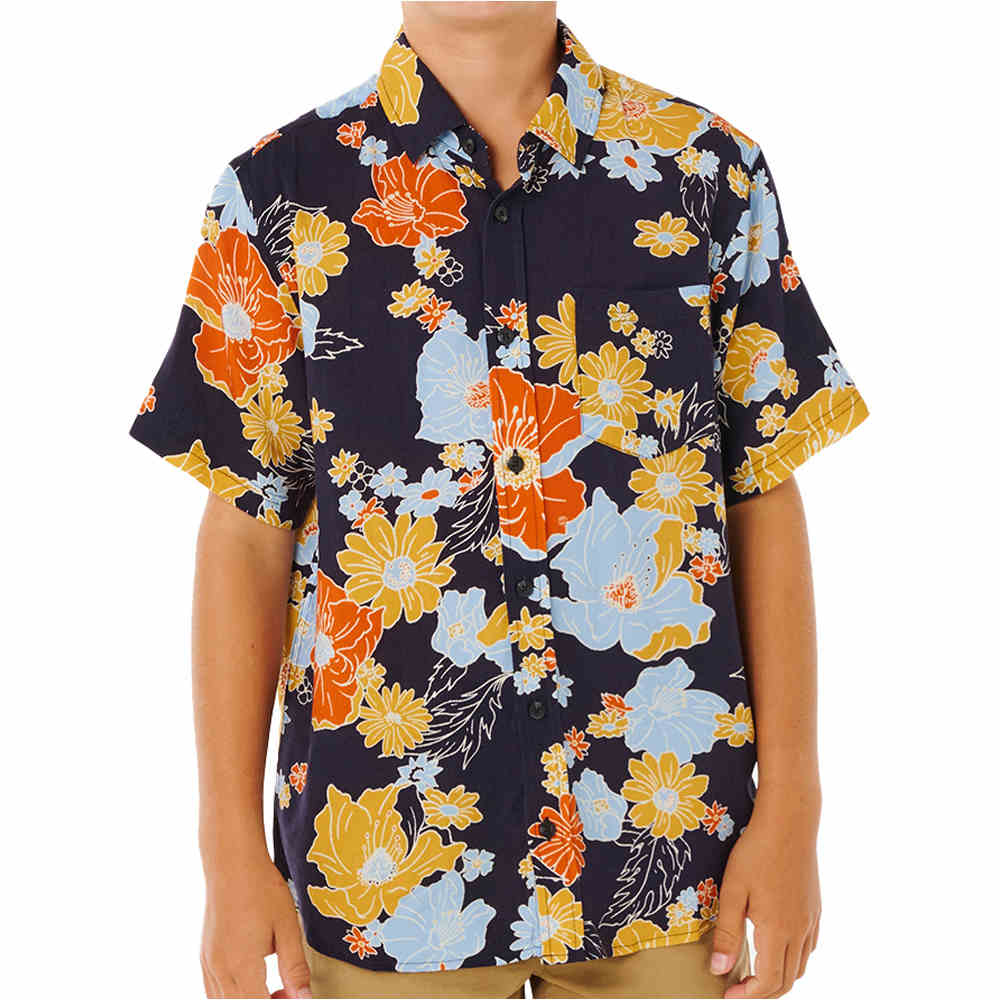 Rip Curl pacific rinse ss shirt-boy camiseta manga corta niño
