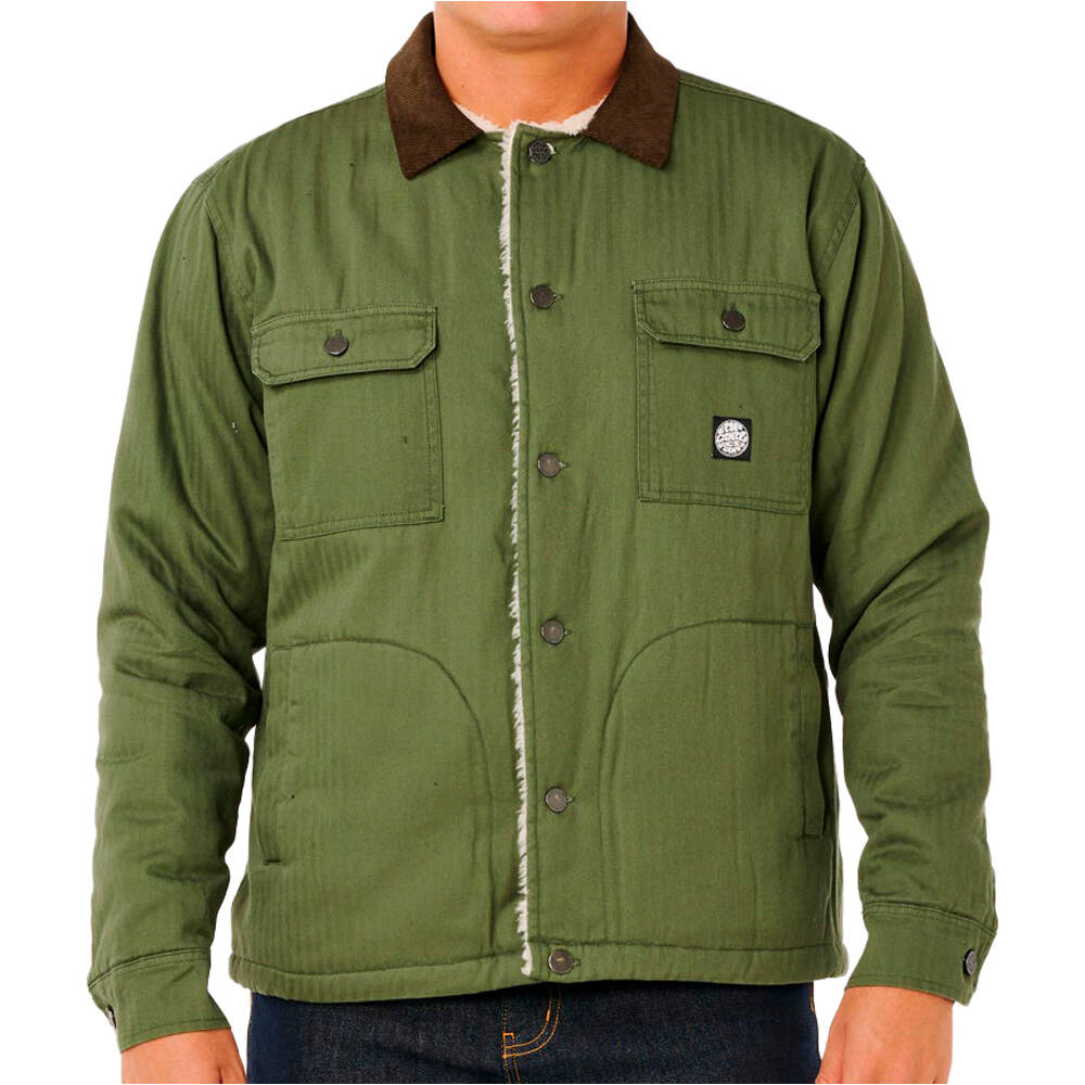 Premium surf chaquetas hombre Verde (XXL)