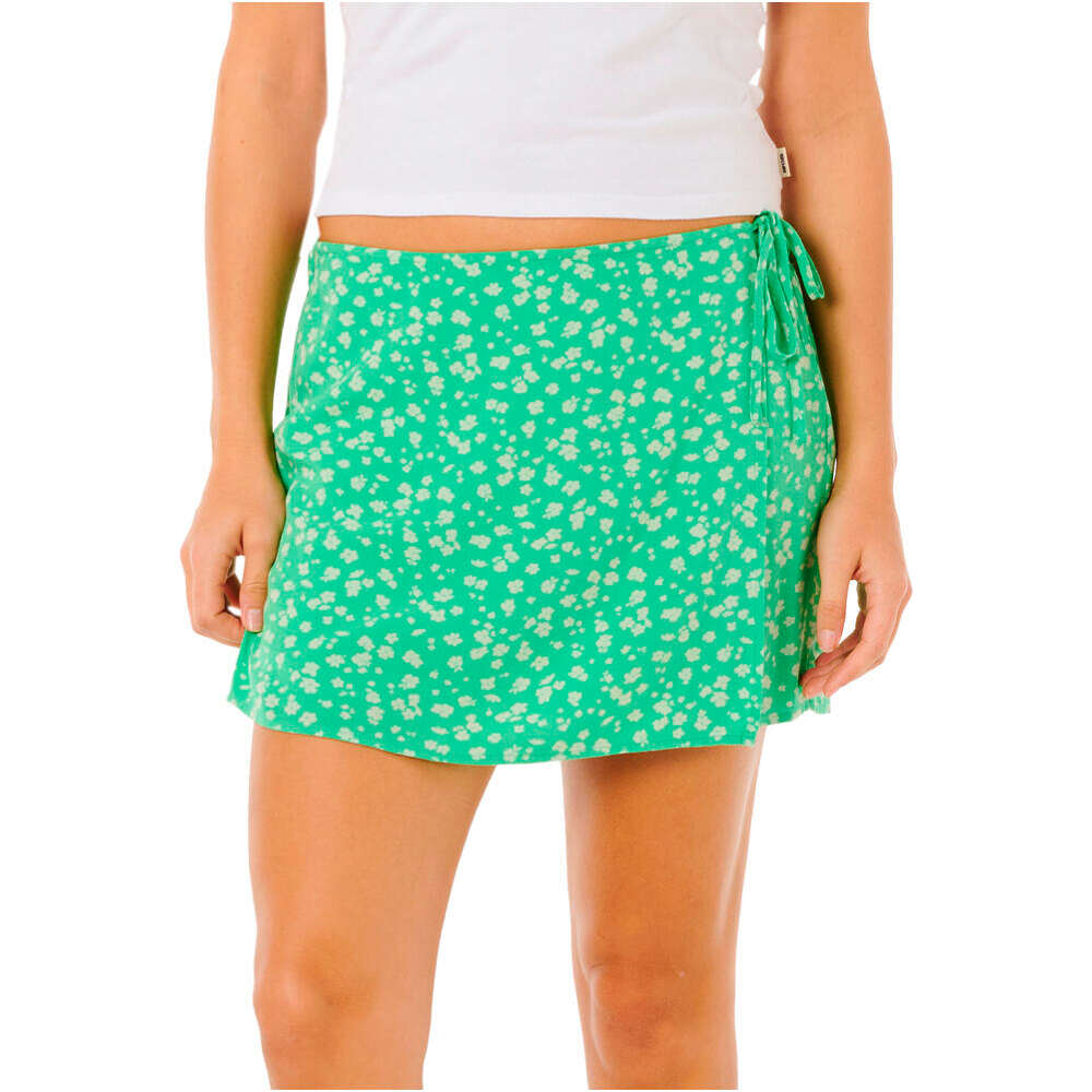 Surf side faldas mujer Verde (M)