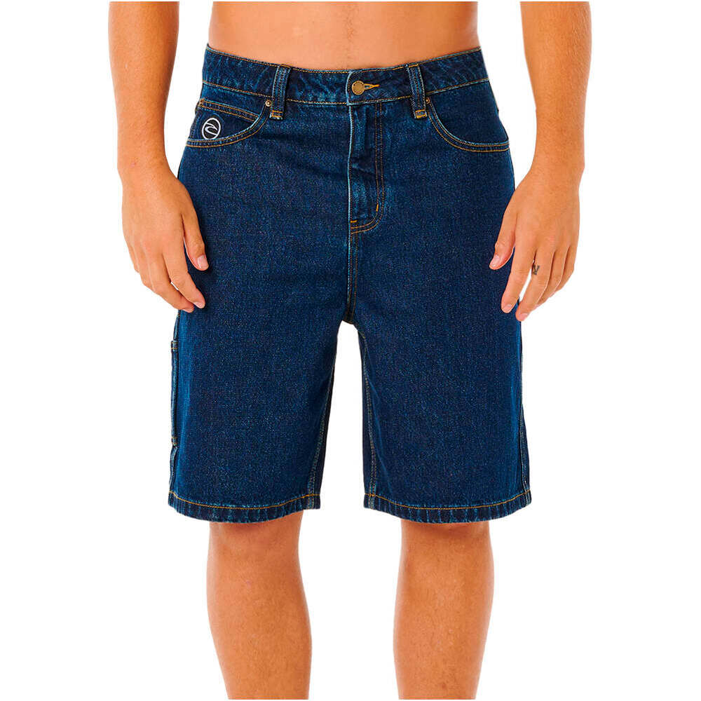 Nu dose bermudas hombre Azul (34)
