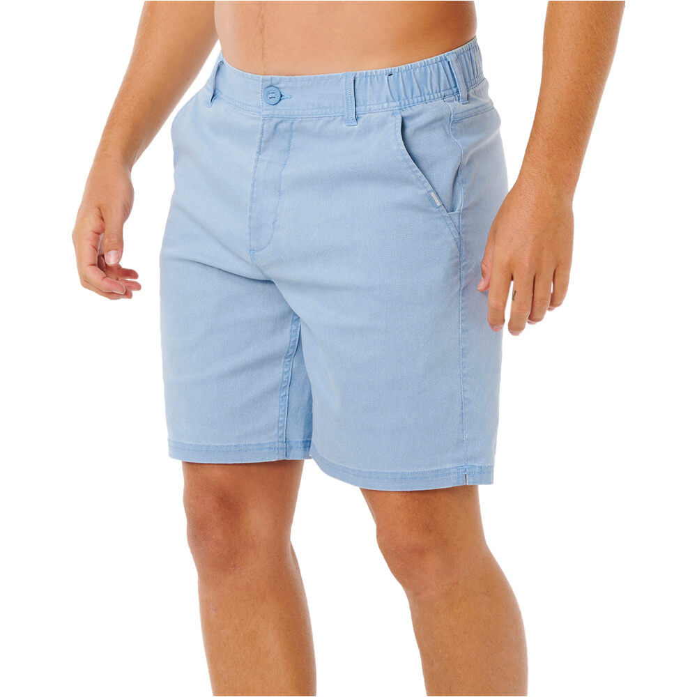 Boardwalk pacific rinse bermudas hombre Azul (S)