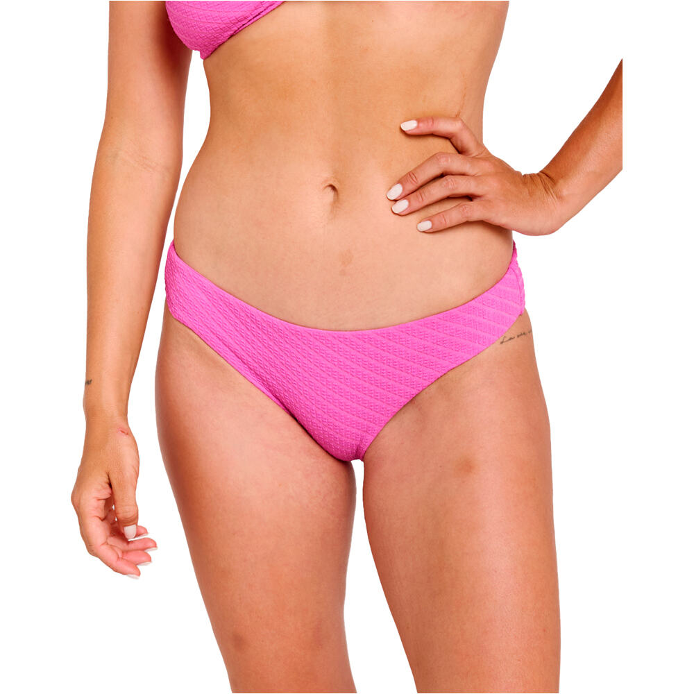 Custom rib full braga bikini Rosa (M)