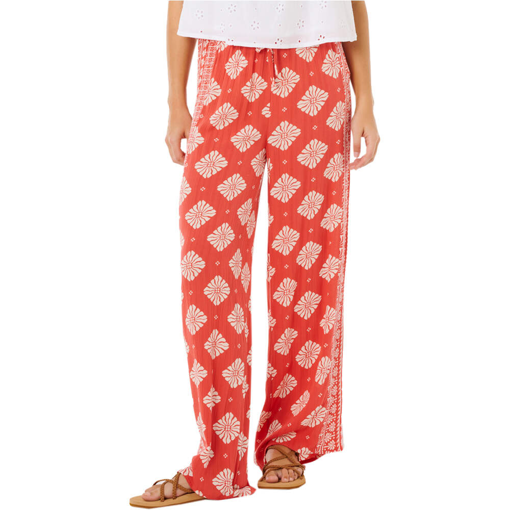 Ventura pantalón mujer Rojo (M)