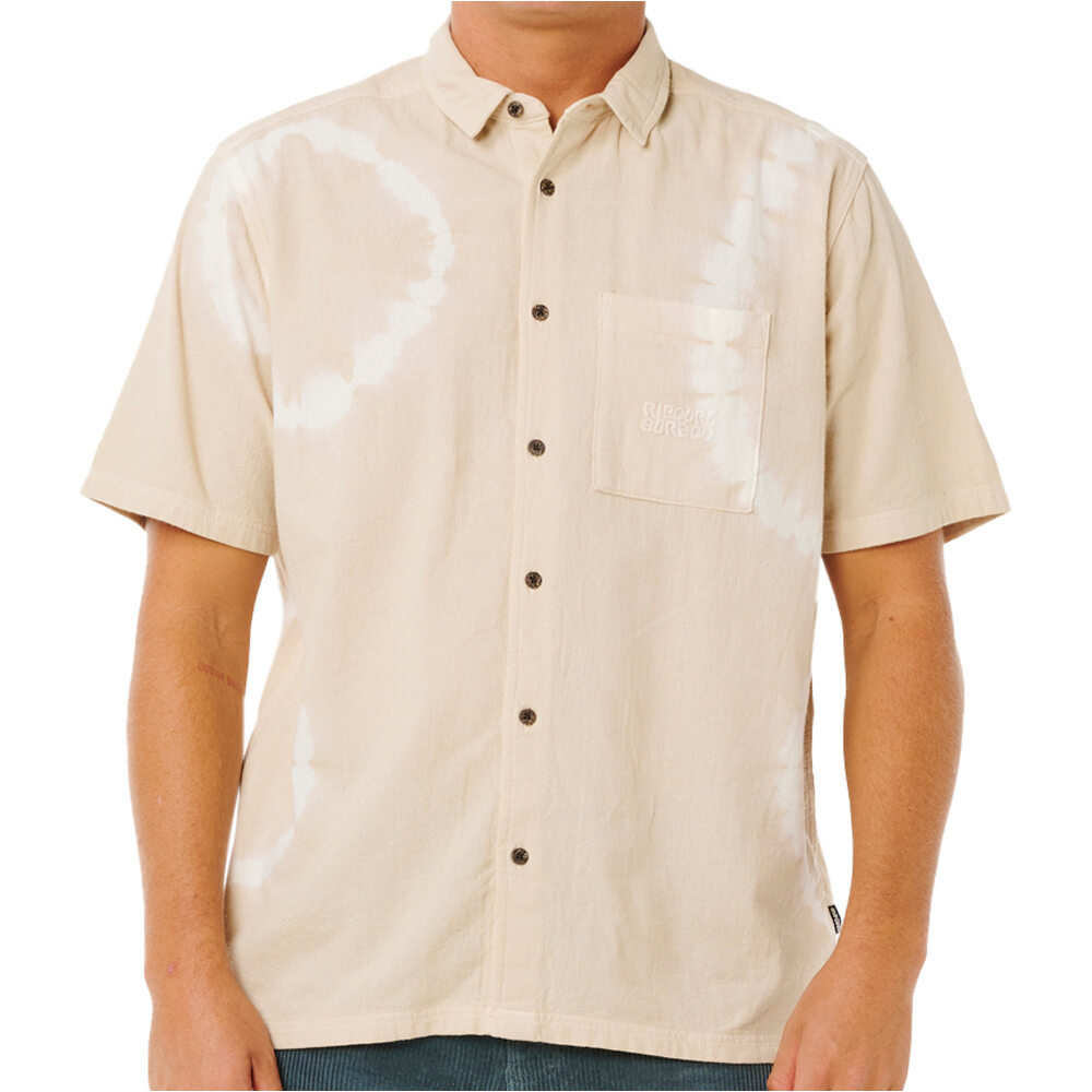 Pacific rinse camisa manga corta hombre Blanco (L)