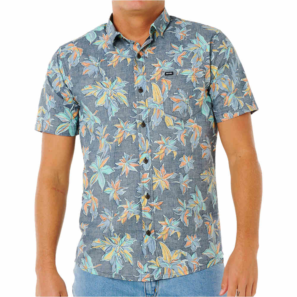 Sessions camisa manga corta hombre Marino (L)