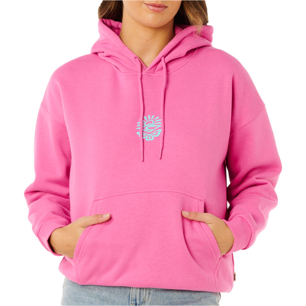 Icons of surf heritage sudadera mujer Rosa (S)
