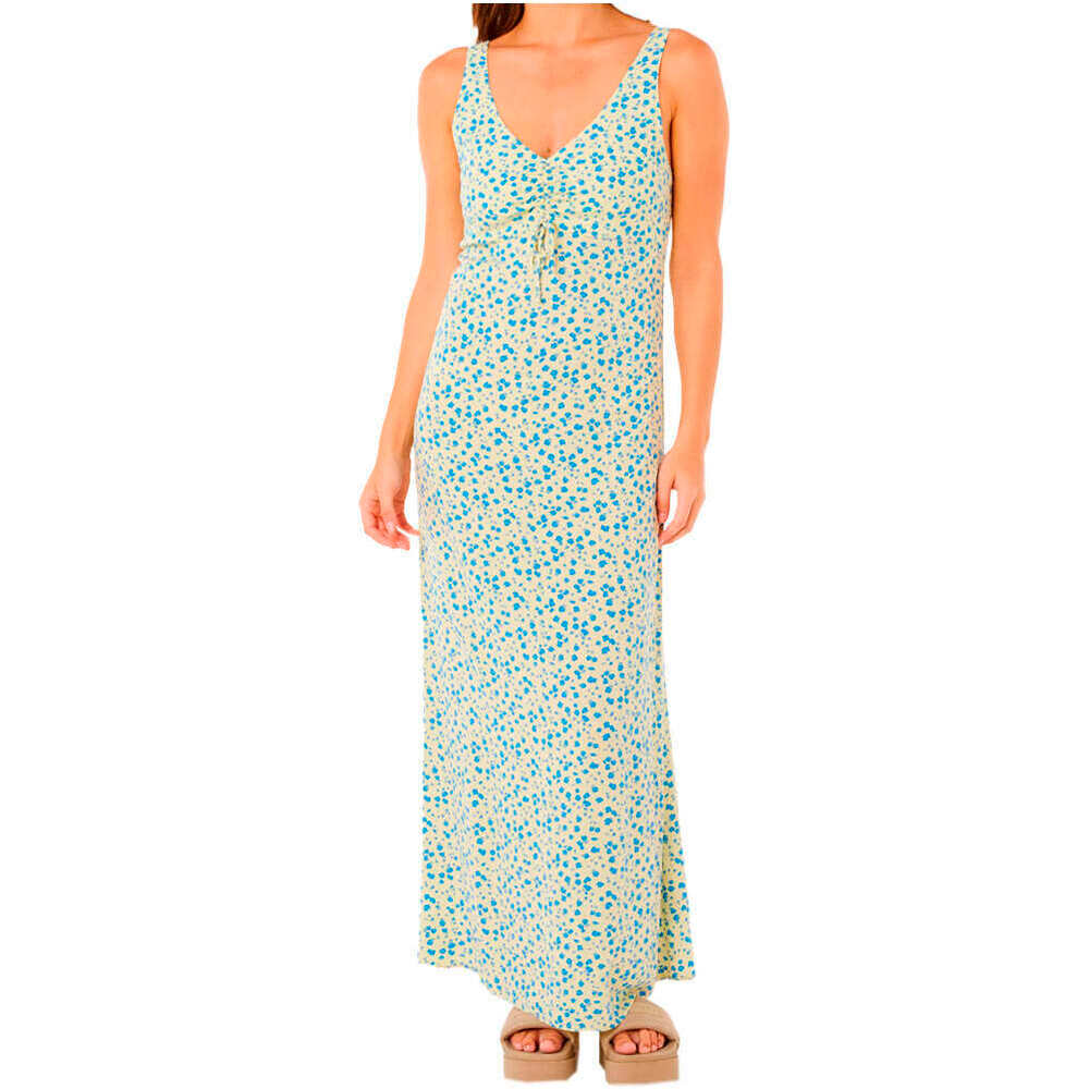 Surf side vestidos mujer Amarillo (S)