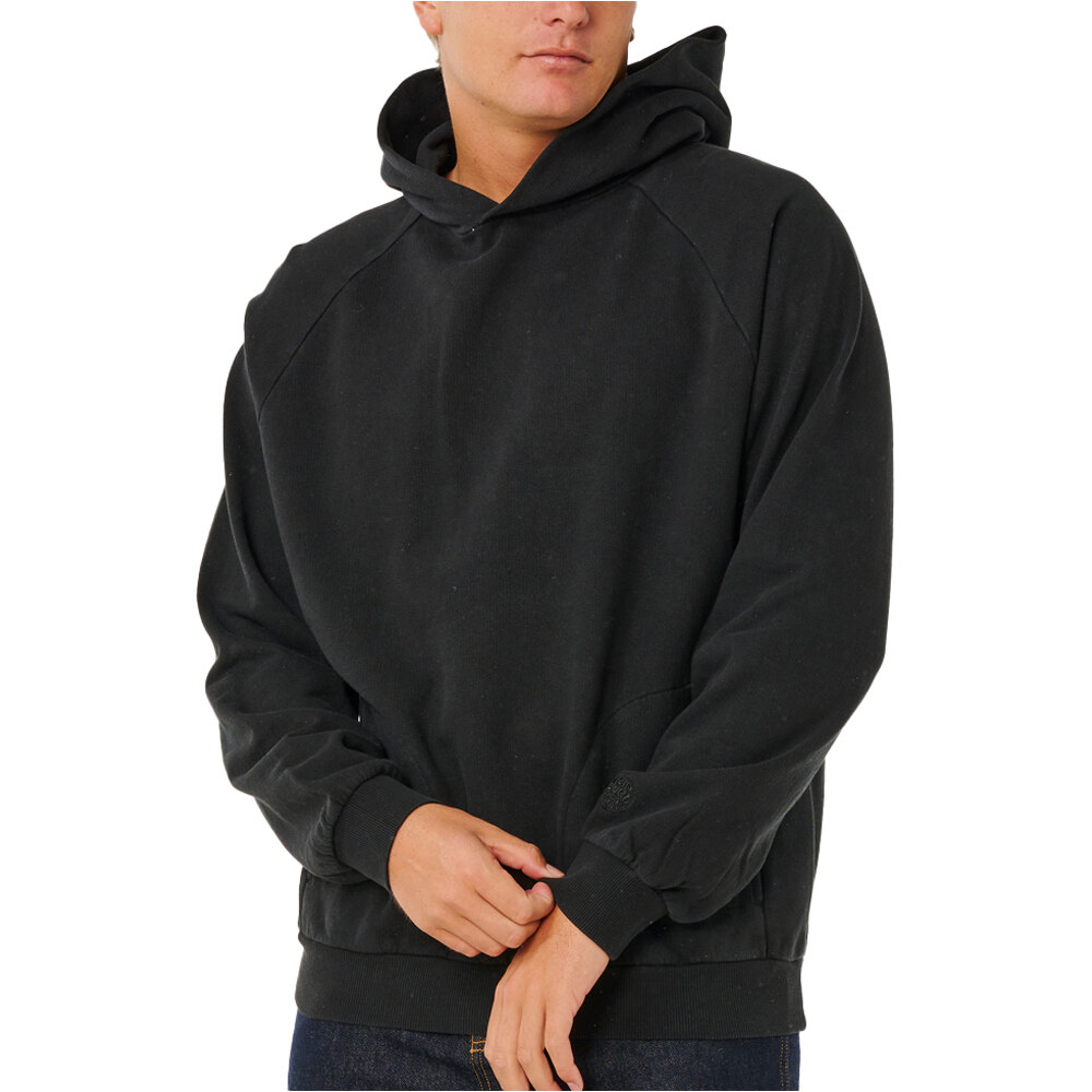 Premium surf sudadera hombre Negro (L)