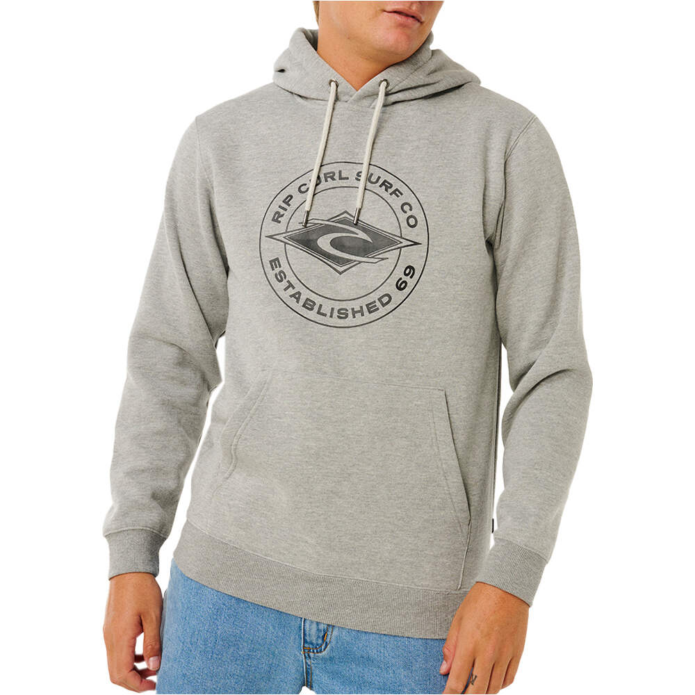 Stapler sudadera hombre Gris (M)