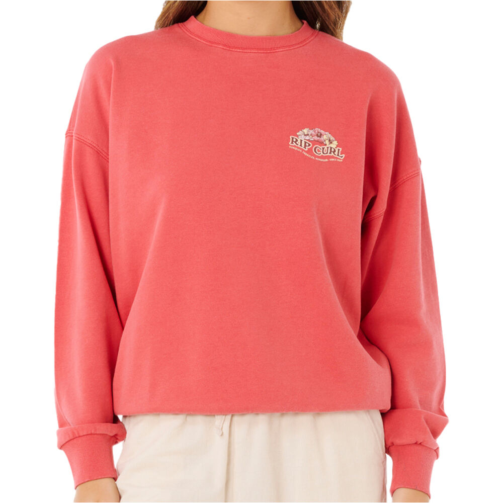 Bells heritage sudadera mujer Rojo (M)