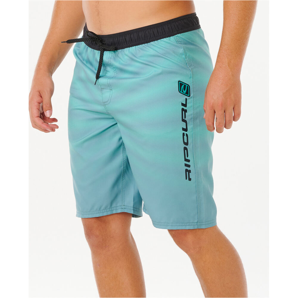 Shock wave e/fit boardshort bañador playa hombre Azul (M)