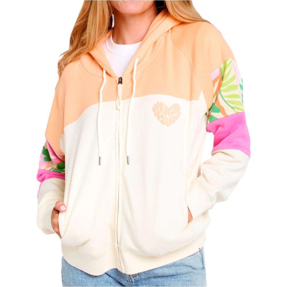 Rip Curl colour block sudadera mujer