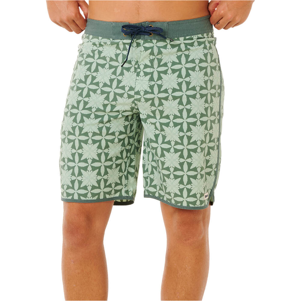 Mirage pacific rinse gem bañador playa hombre Verde (33)