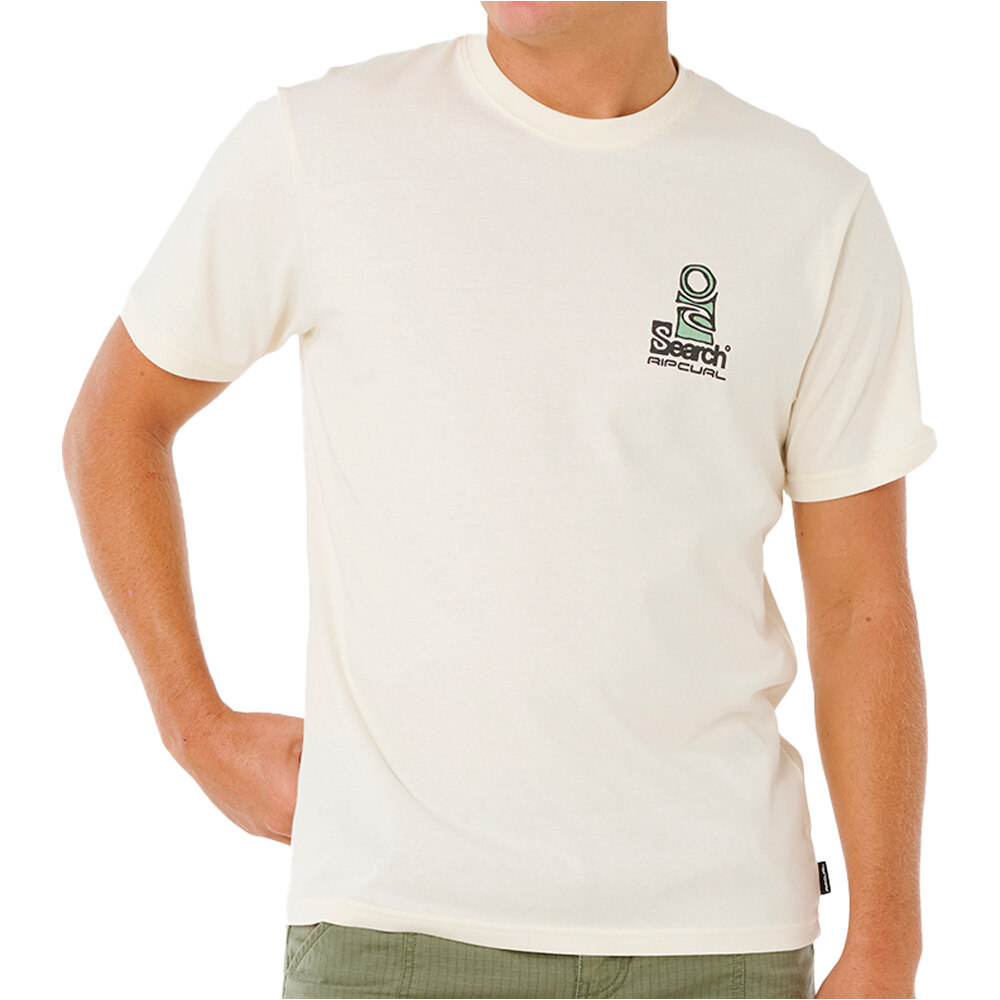 Vaporcool search stack camiseta manga corta hombre Blanco (M)