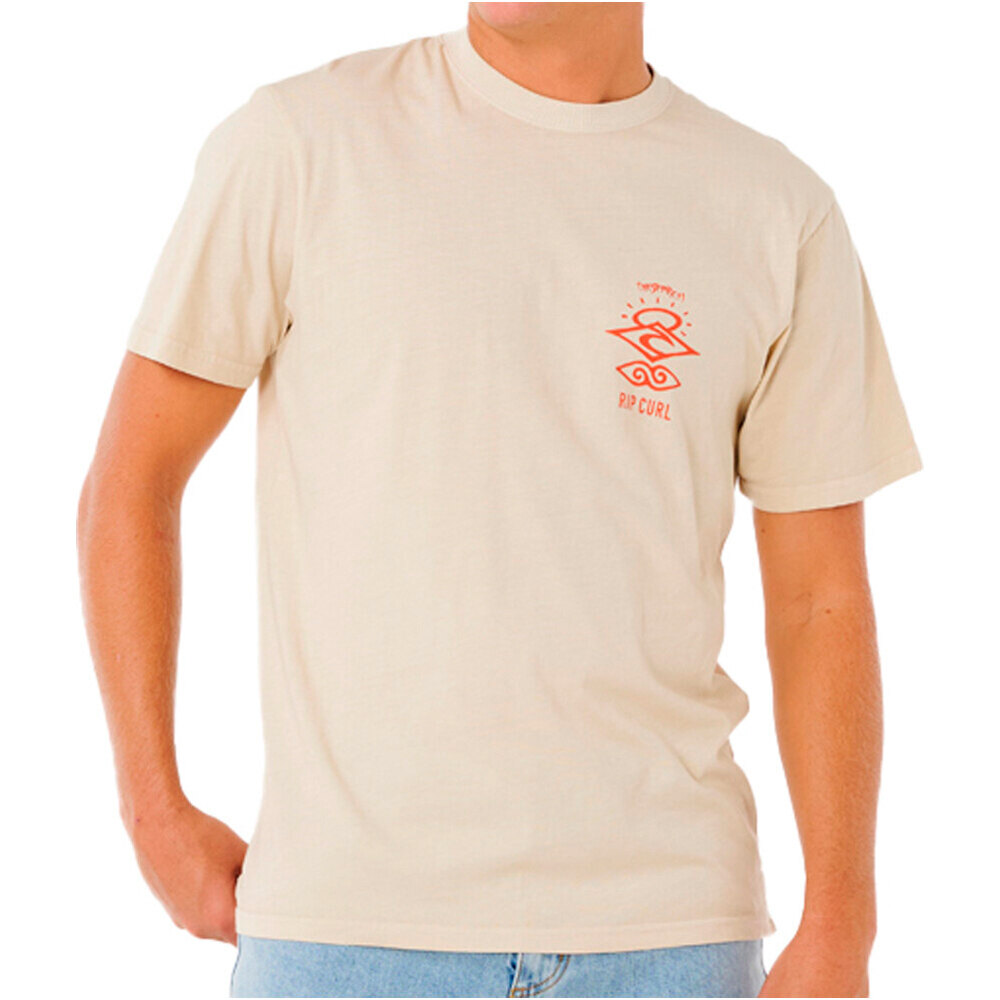 Search icon camiseta manga corta hombre Blanco (L)