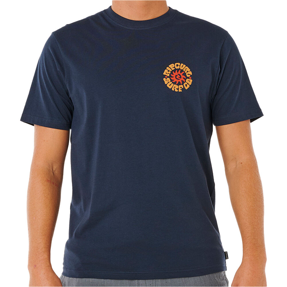 Pacific rinse camiseta manga corta hombre Marino (S)
