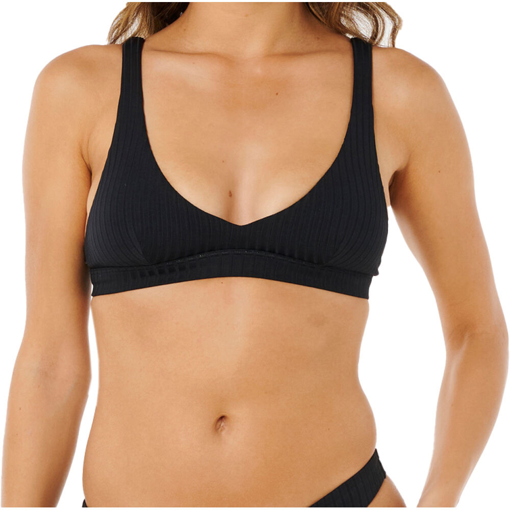 Rip Curl premium surf multi fit halter parte de arriba bikini