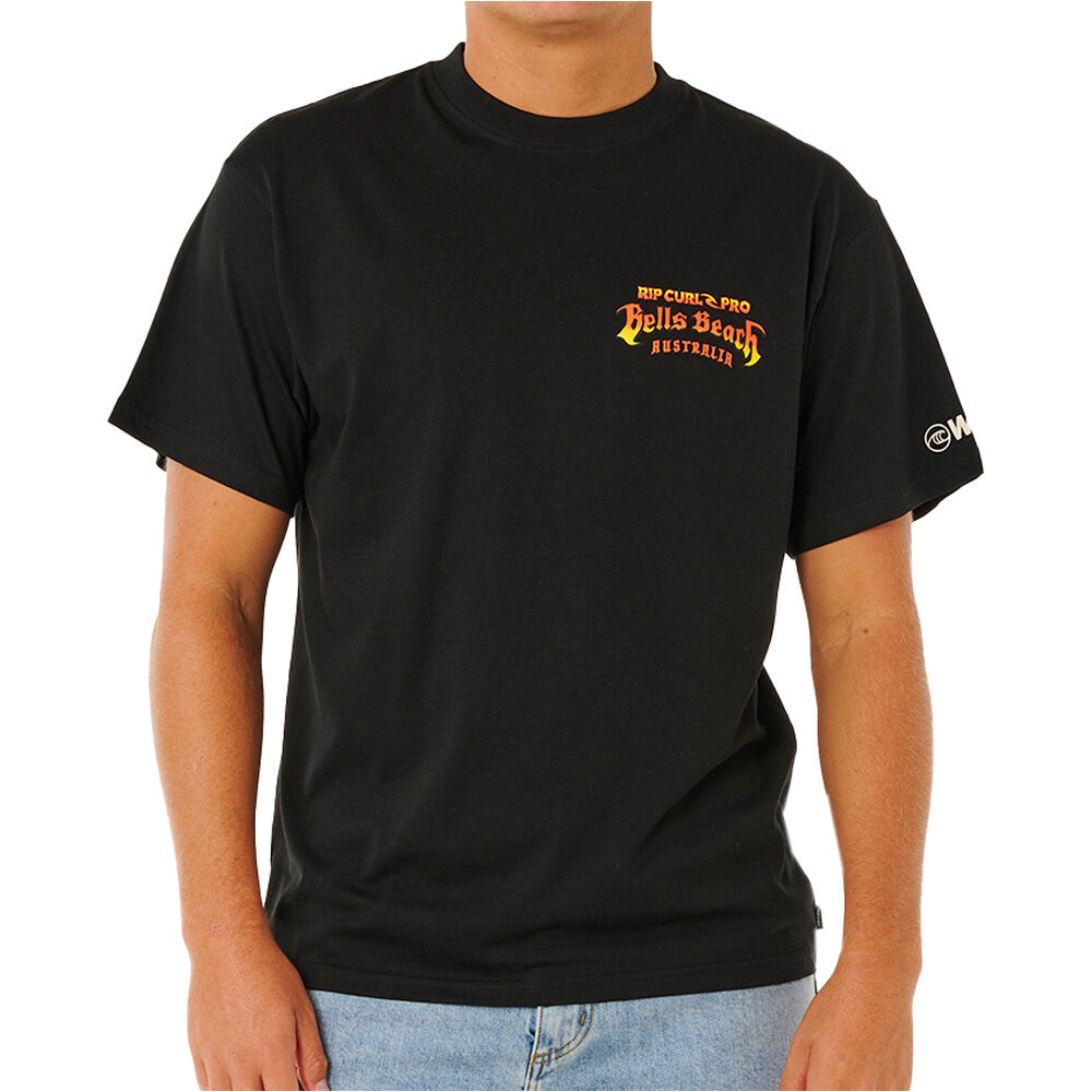 Bells pro 26 event camiseta manga corta hombre Negro (M)