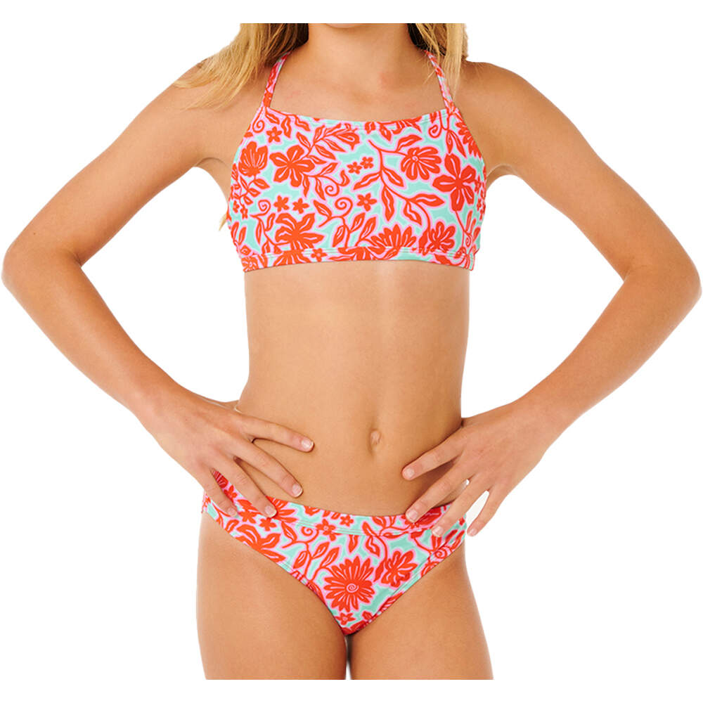 Rip Curl sunshine squad 3p set bañador playa niña