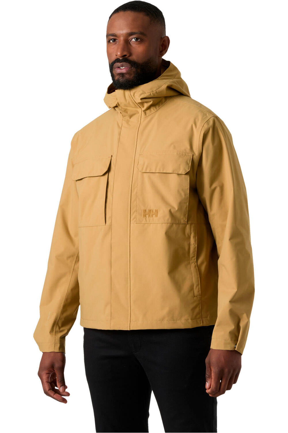 Escape rain chaqueta impermeable hombre Marron (XL)