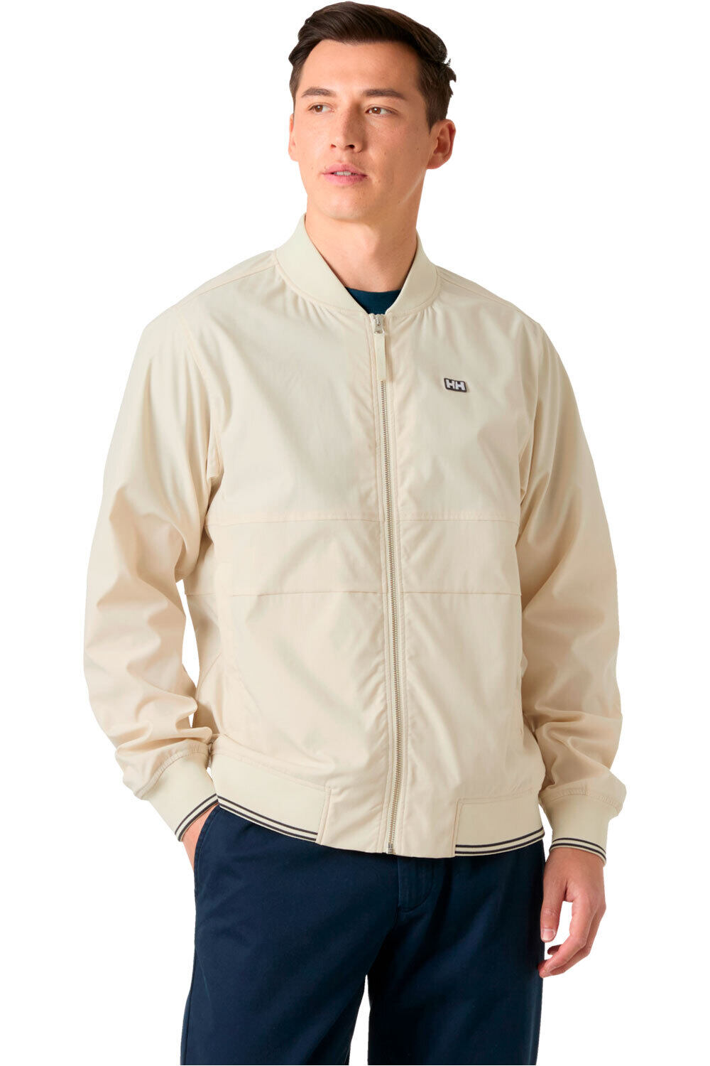 Marine bomber chaquetas hombre Beige (M)