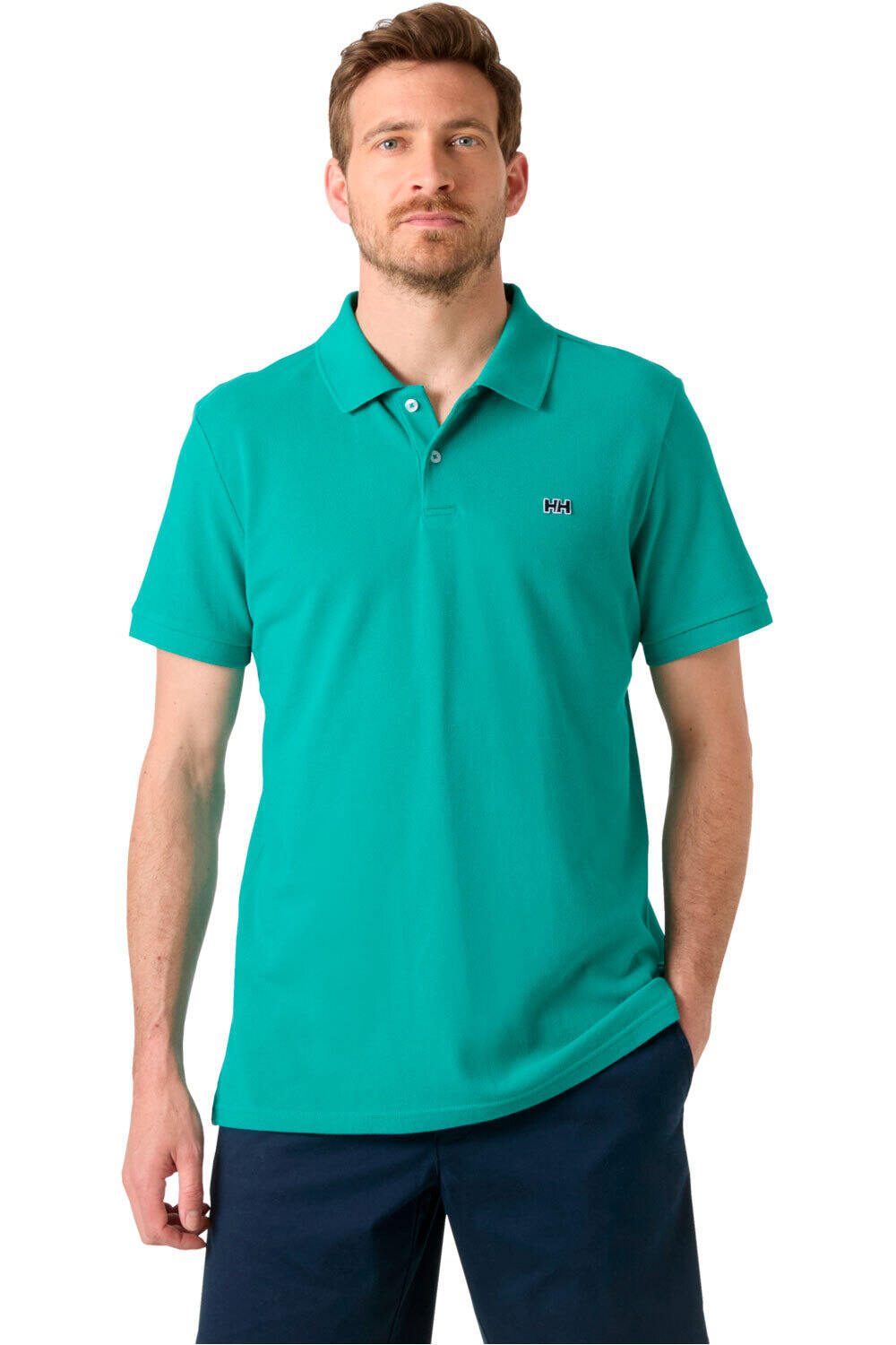 Hudson polo manga corta hombre Verde (M)