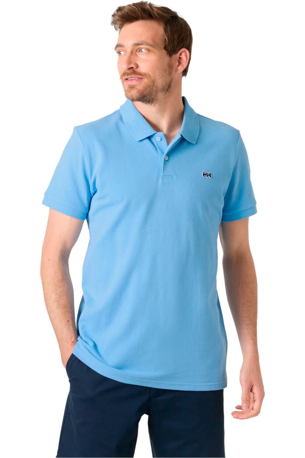 Hudson polo manga corta hombre Azul (S)