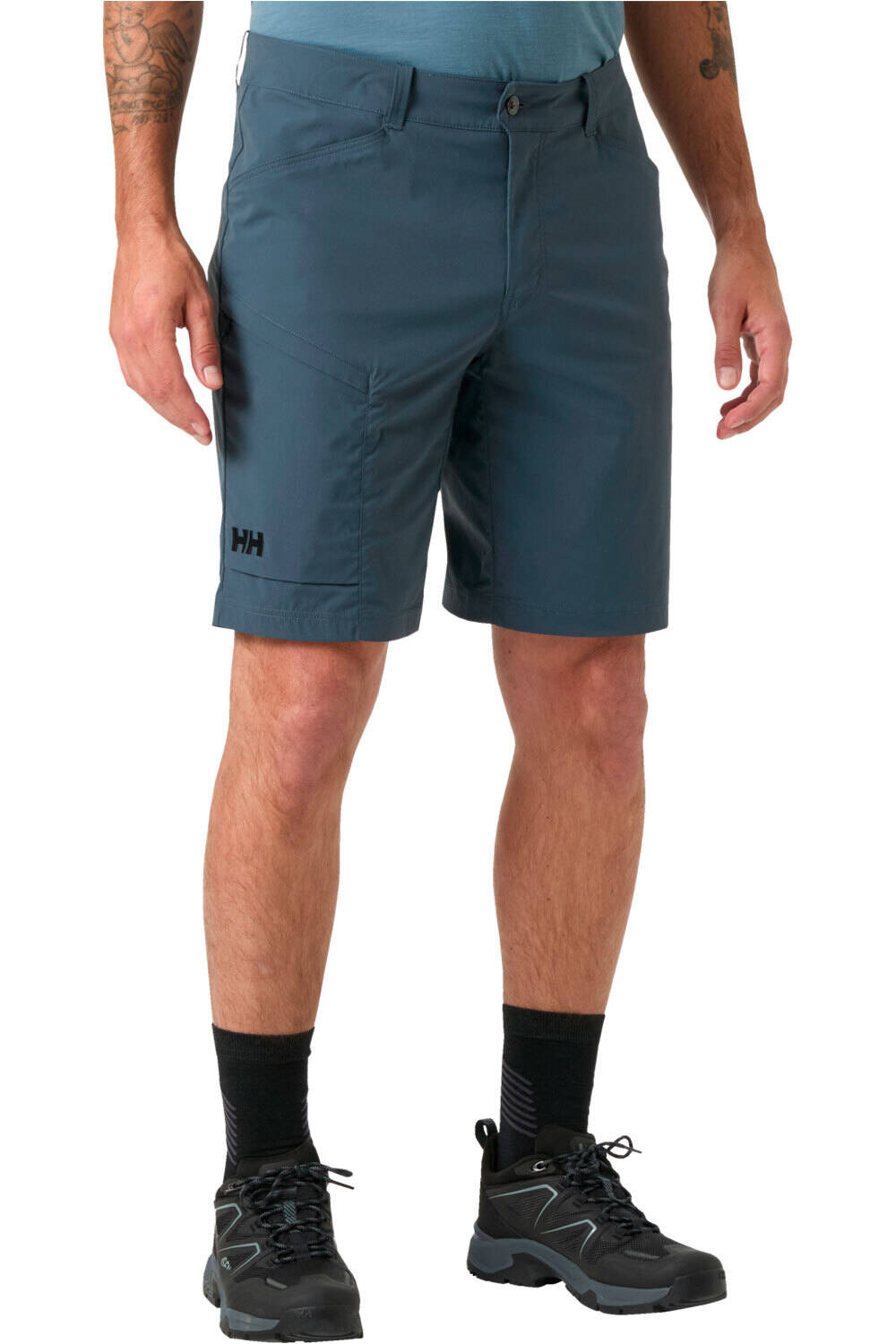 Elv light tur pantalón corto montaña hombre Azul (XL)