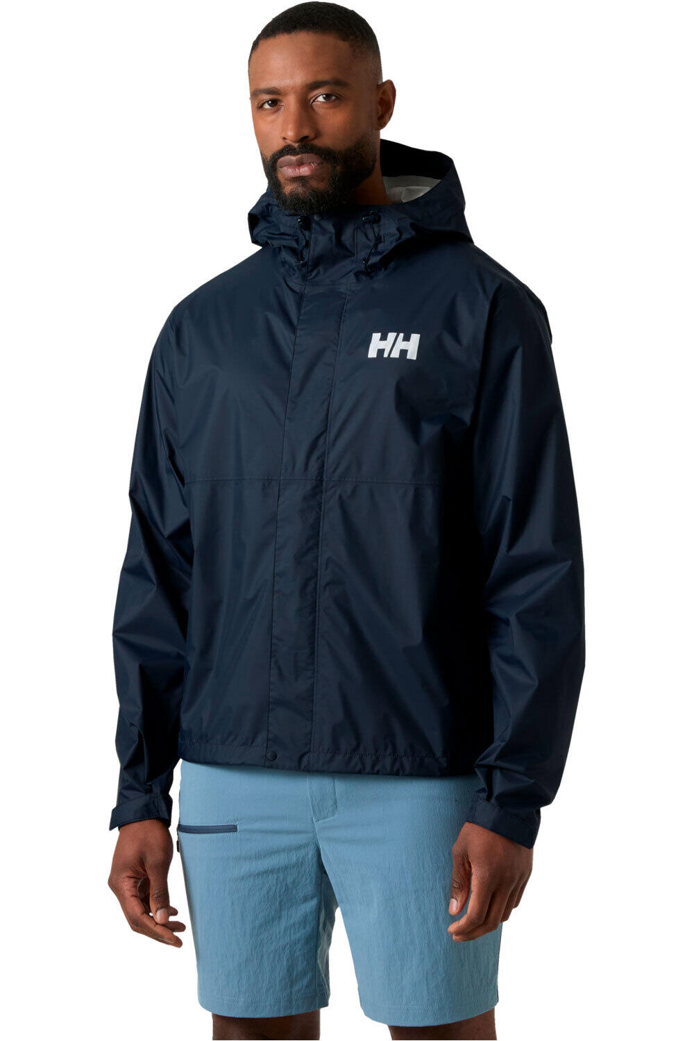 Loke chaqueta impermeable hombre Marino (S)