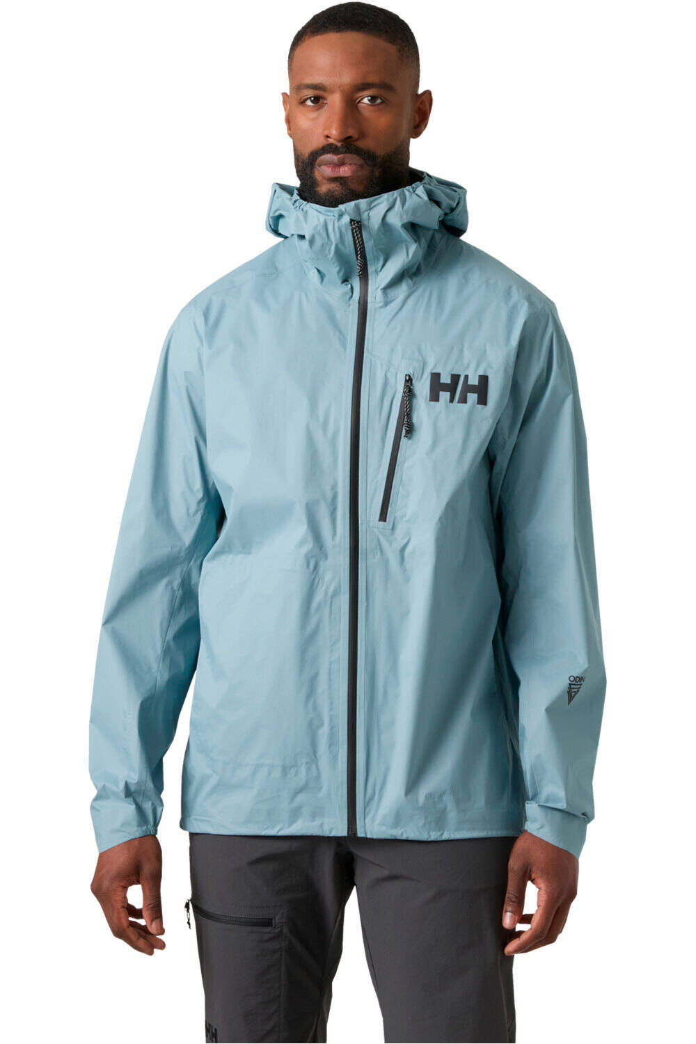 Odin infinity minimalist chaqueta impermeable hombre Azul (XXL)