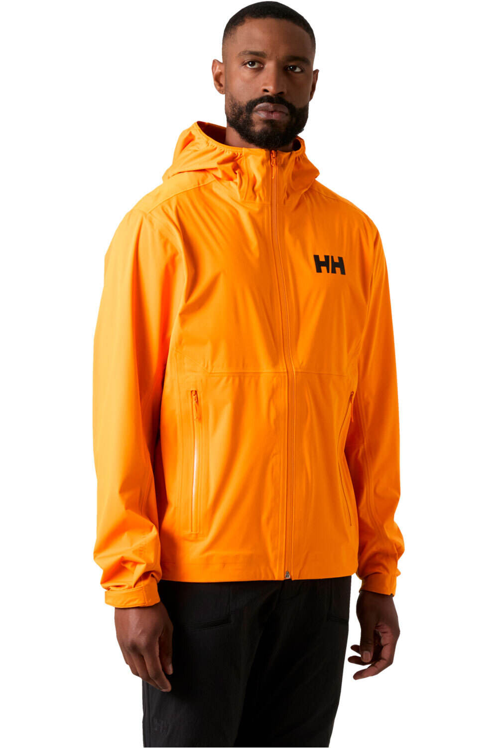 Momentum 3l stretch chaqueta impermeable hombre Naranja (M)