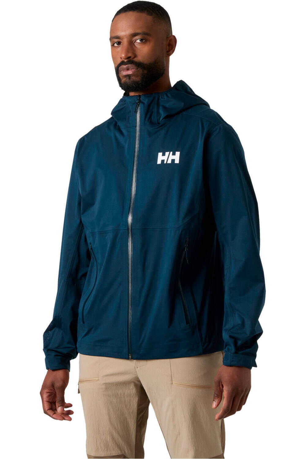 Momentum 3l stretch chaqueta impermeable hombre Marino (L)
