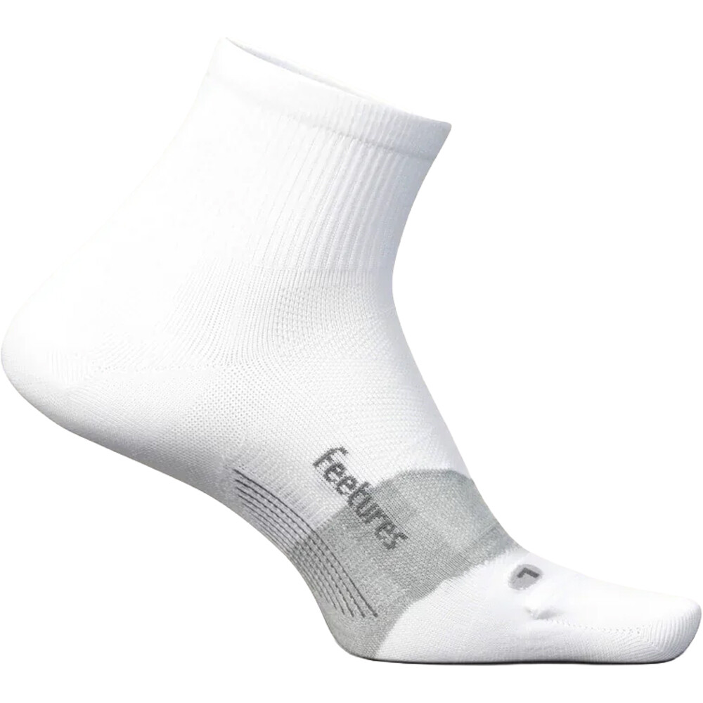 Elite ultra light quarter calcetines running Blanco (M)
