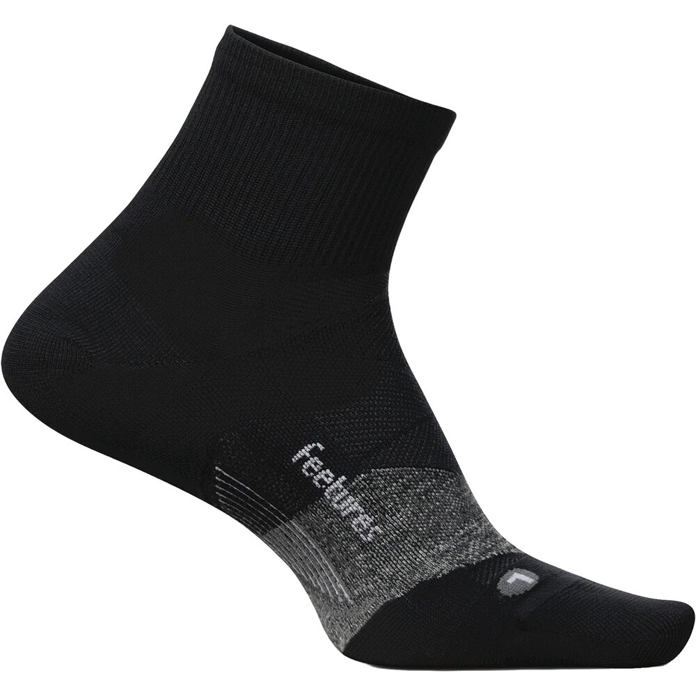 Elite ultra light quarter calcetines running Negro (S)