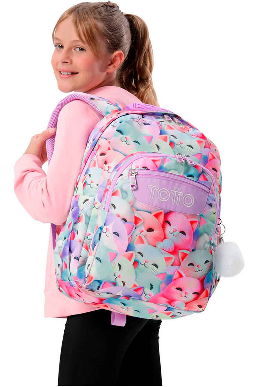 Totto acuareles mochila deporte