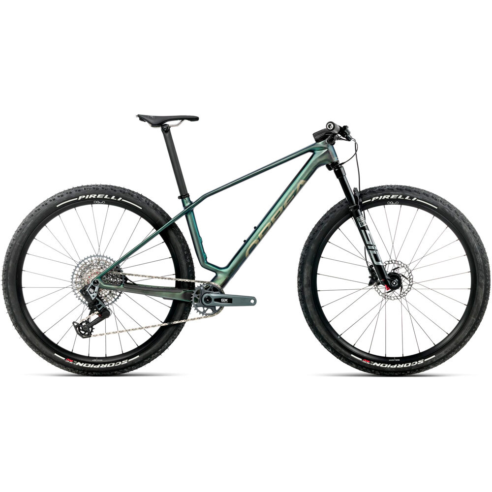 Alma m-pro 2026 bicicletas de montaña Verde (XL)