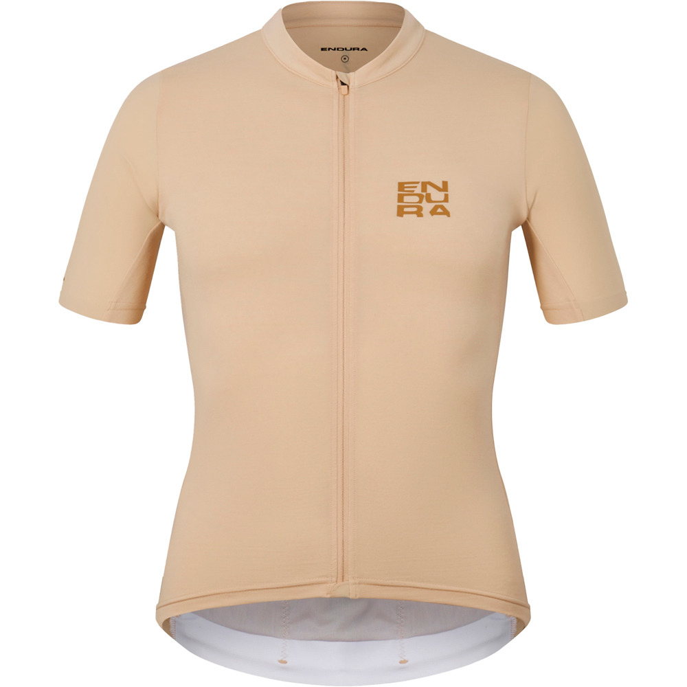 Alltrack ride maillot manga corta hombre Beige (S)