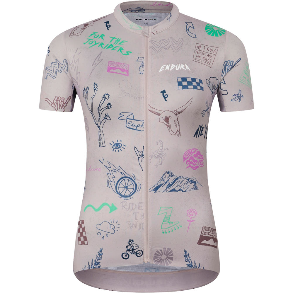 Pro sl maillot manga corta mujer Gris (S)
