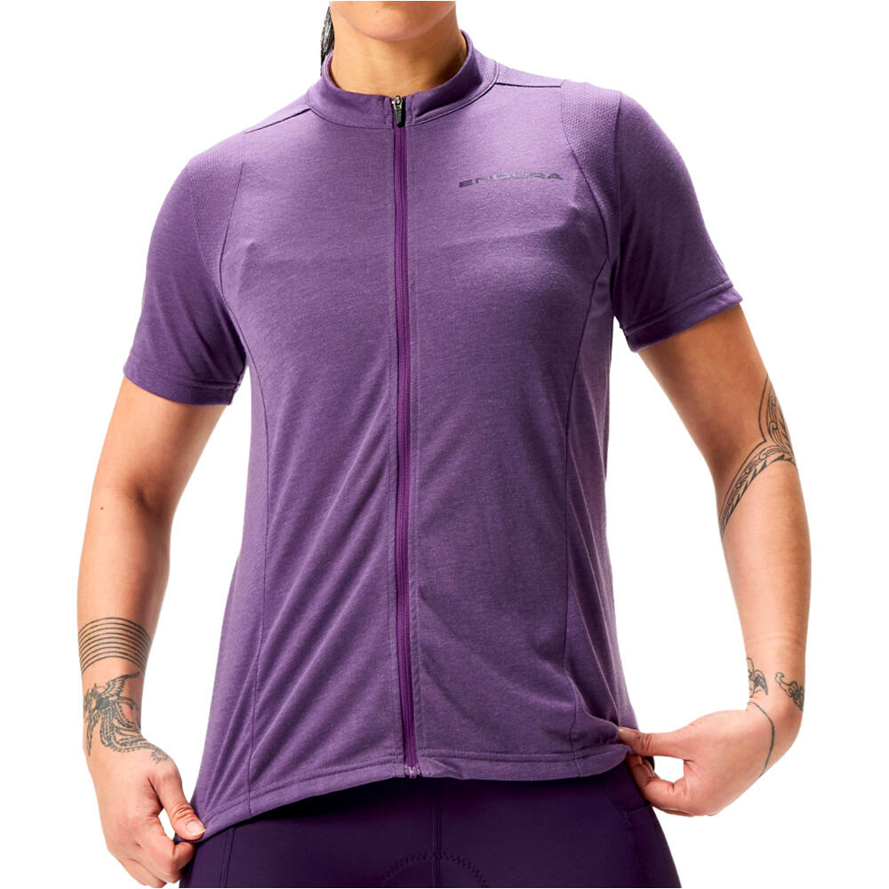 Loop maillot manga corta mujer Morado