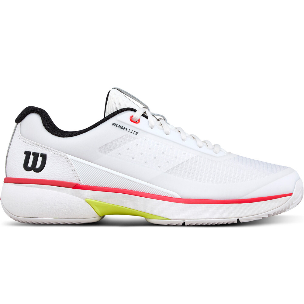 Rush lite 5 clay Zapatillas Padel Hombre Blanco (42 2/3)