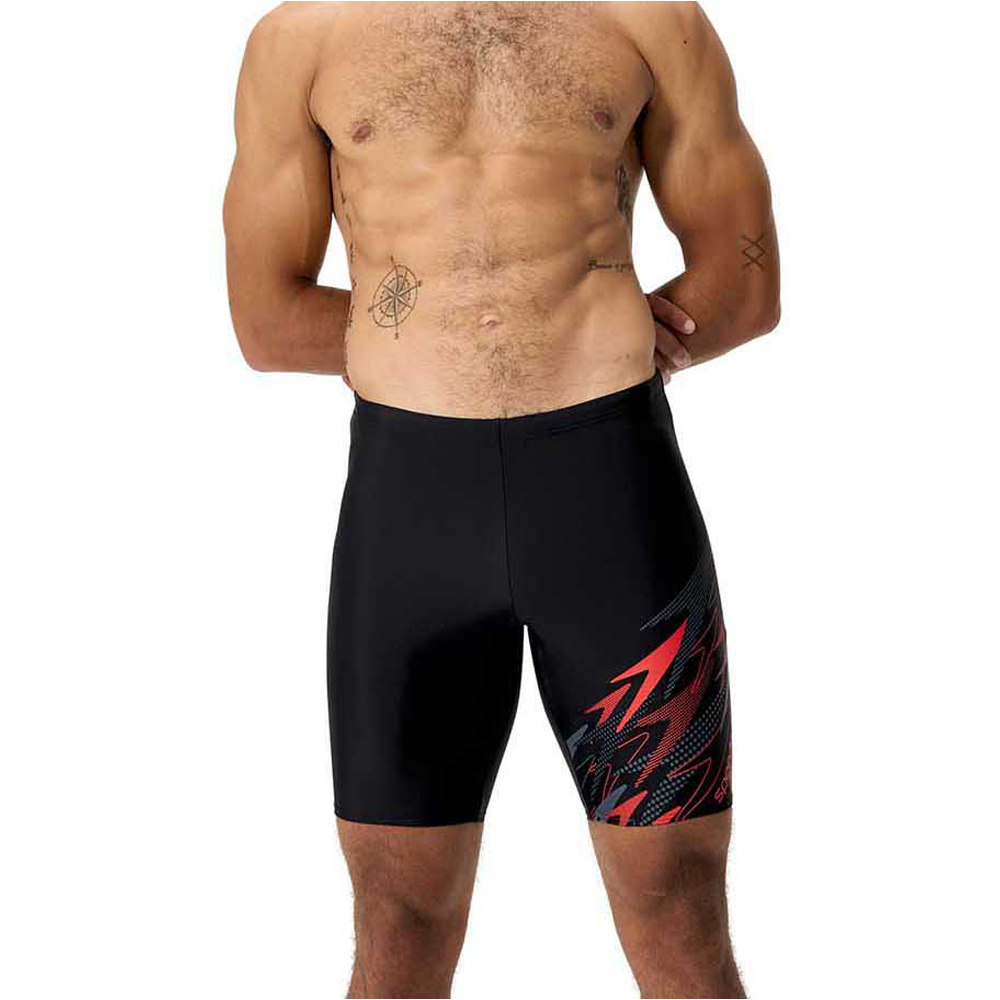 Speedo medley logo jammer bañador natación hombre